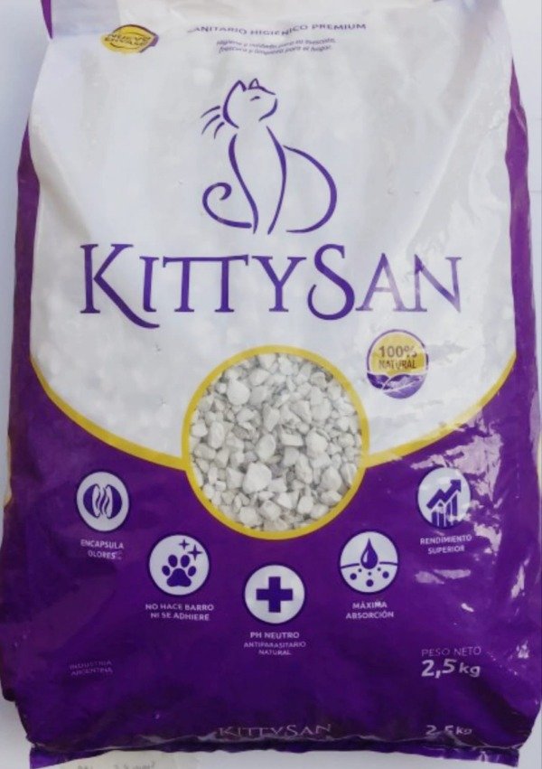 Producto - Kitty San x 6 bolsas de 2.600 kg