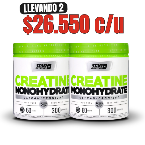 Producto - COMBO STAR NUTRITION - x2 CREATINA 300 GRS. - 0
