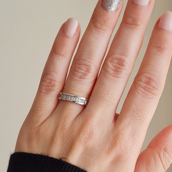 Producto - Anillo medio sin fin cubic carré