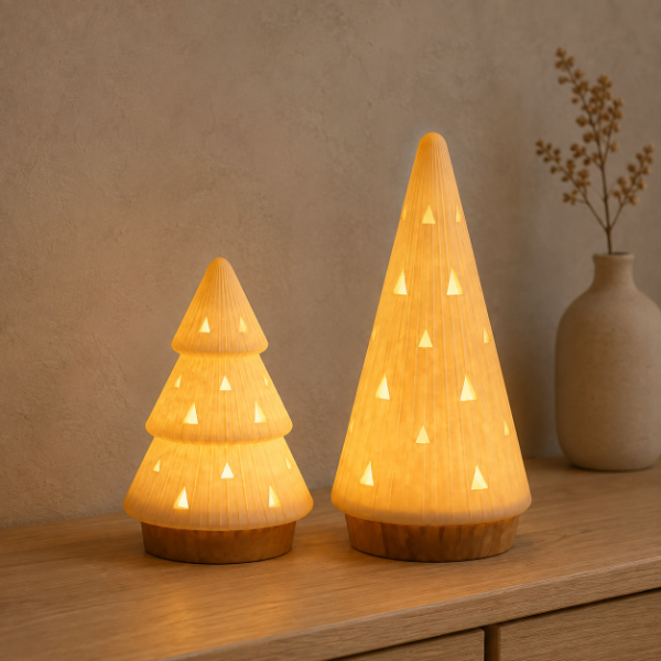 Producto - Árbol Luminoso Decorativo 3D Luz Cálida - 2