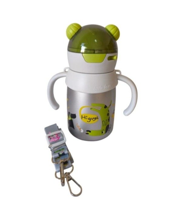 Producto - Botella con agarre verde