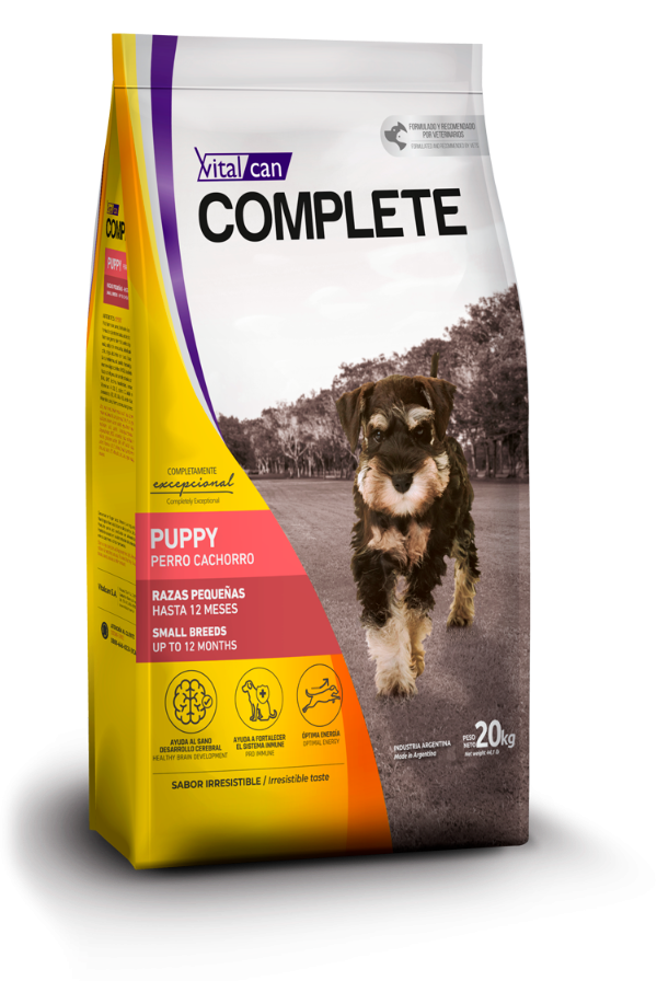 Producto - Vital can complete perro cachorro raza pequeña