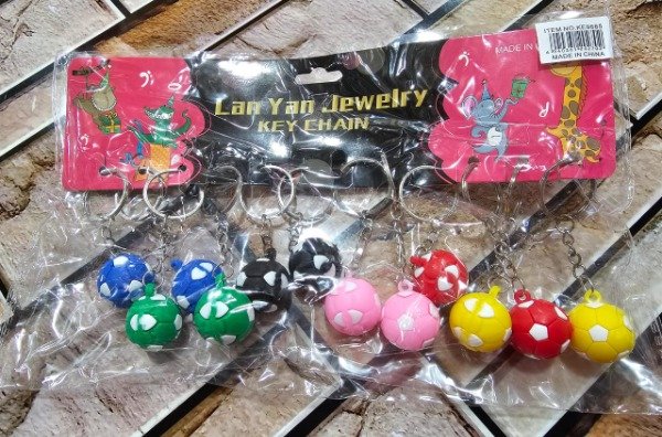 Producto - Blíster llavero Pelota x12