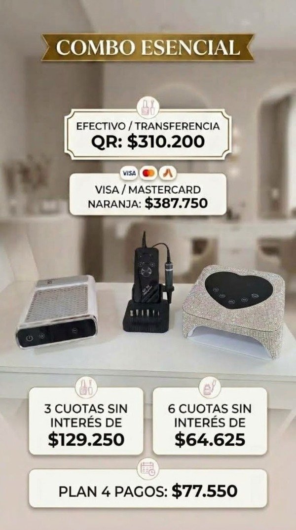 Producto - COMBO 4 INALAMBRICO (CORDLESS+SG705+EXTRACTOR) - 0