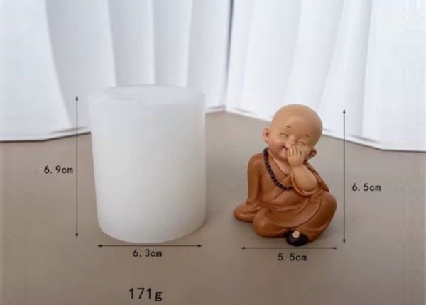 Producto - MOLDE SILICONA BUDA RISUEÑO