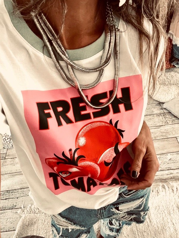 Producto - Remera Leonela tomate - 5