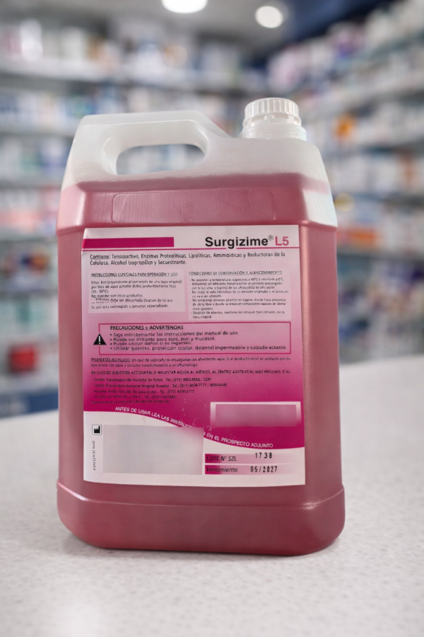 Producto - DETERGENTE MULTIENZIMATICO X 5 LT SURGIZIME L5