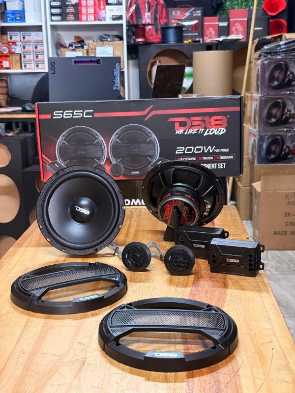 Producto - COMPONENTES DS18 6" CON MIDBASS TWEETER Y CROSSOVER