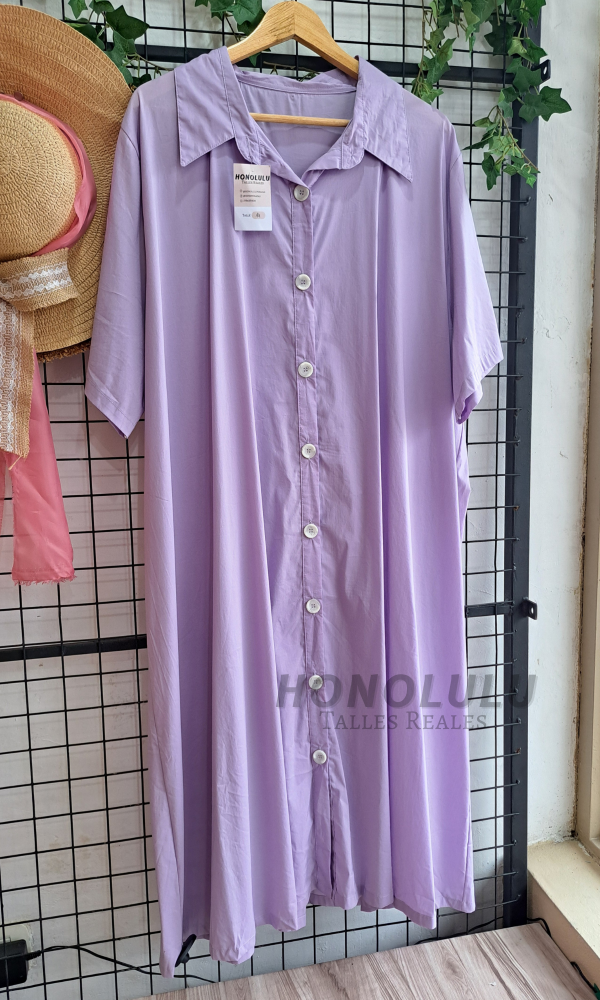 Producto - Vestido Camisero Violeta