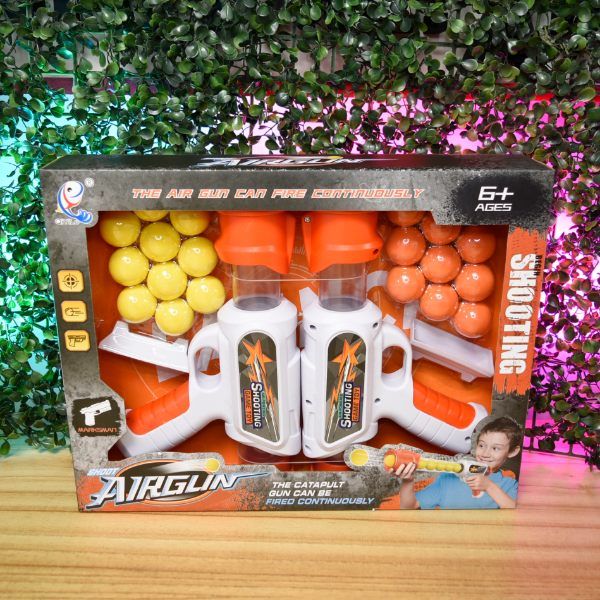 Producto - PISTOLA LANZA PELOTAS X2 EN CAJA JY-25-632