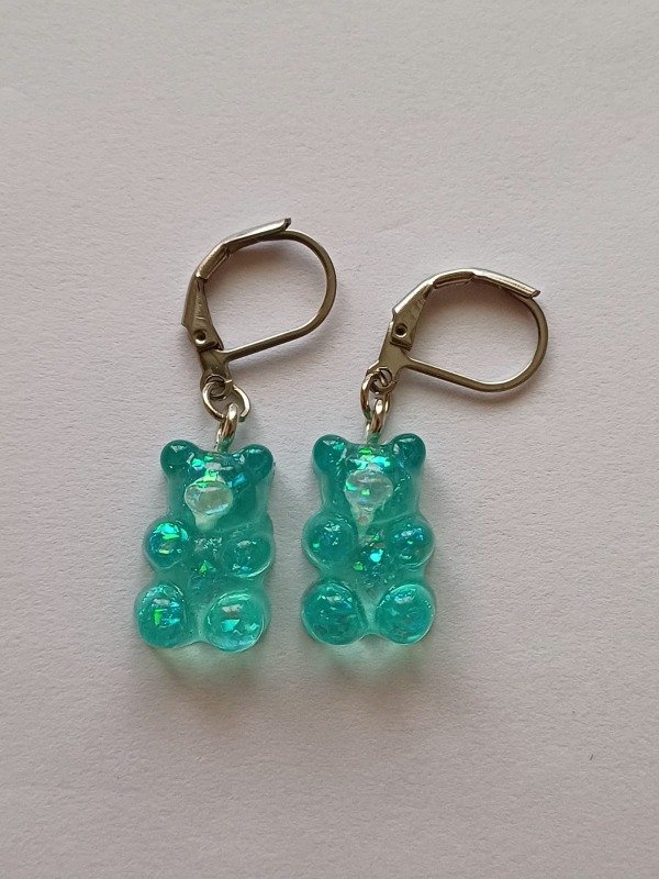 Producto - Aro oso gummy celeste