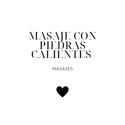 Producto - Masaje con Piedras Calientes