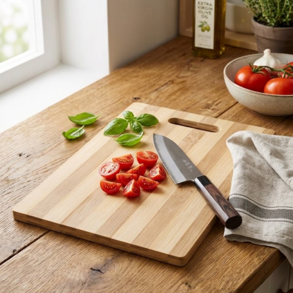 Producto - Tabla de Cocina de Bambú Multiuso - 0