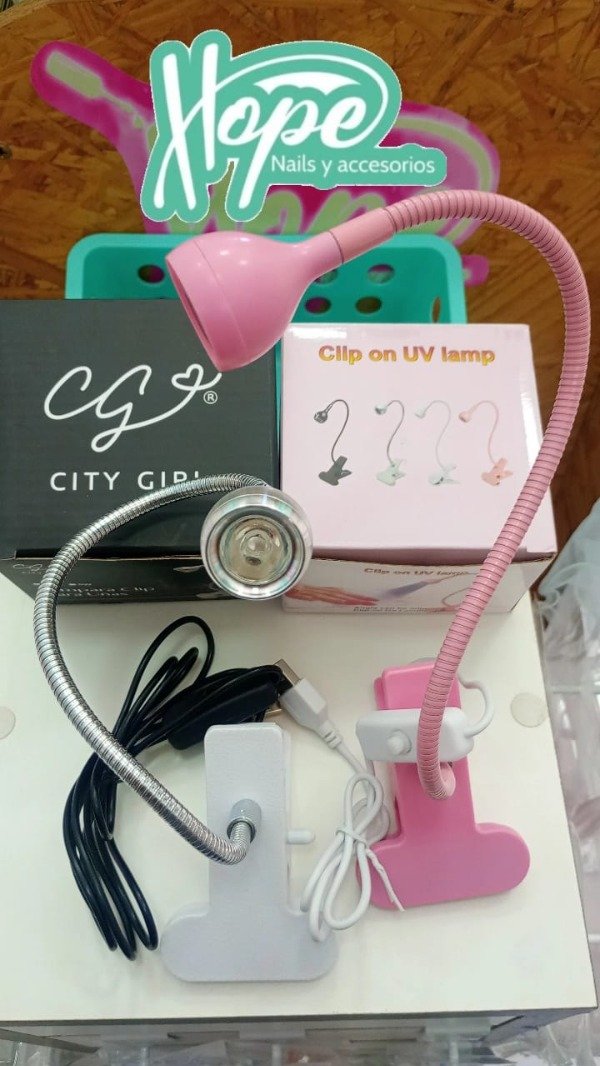 Producto - LAMPARA PRE CURADO FLEXIBLE CON CLIP