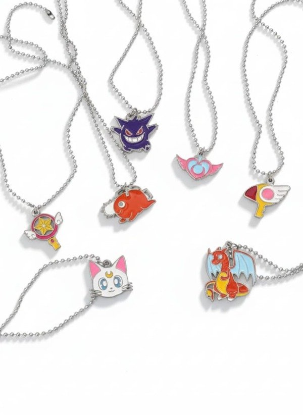 Producto - Colgante de Metal Anime Varios - Ingrese para Elegir