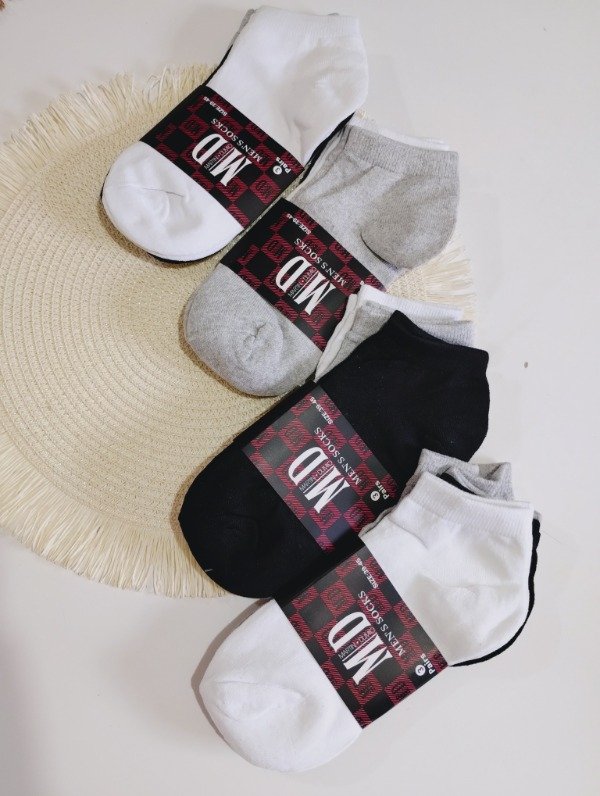 Producto - Soquetes de hombres de algodón línea económica x docena