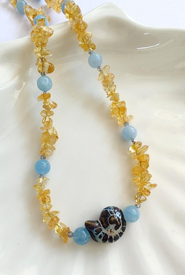 Producto - COLLAR IPANEMA CITRINO