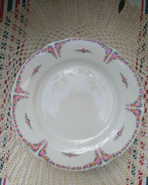Producto - Platos playos porcelana Verbano verano