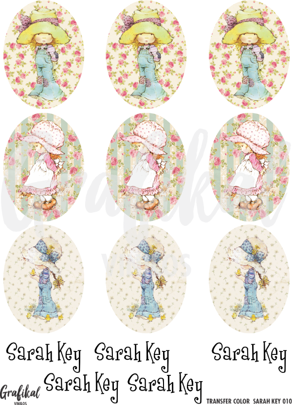 Producto - Transfer Color Sarah Key 010