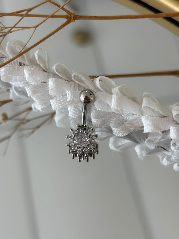 Producto - Piercing ombligo flor - 0