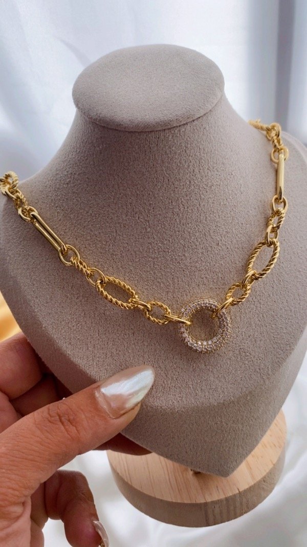 Producto - Gargantilla rock gold