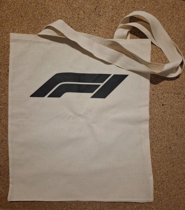 Producto - TOTEBAG LOGO F1 NEGRO
