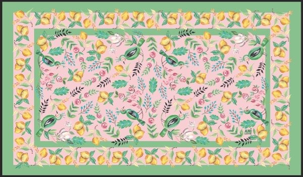 Producto - Mantel Lima rosa