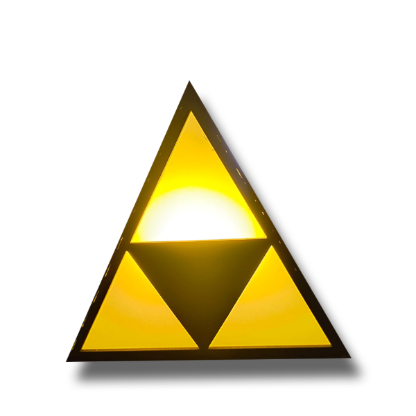 Producto - Lampara Velador Zelda Triforce