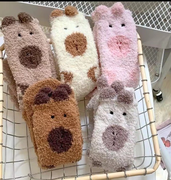 Producto - Medias peluchito Capybara