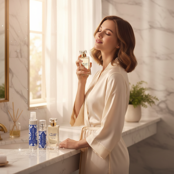 Producto - Kit x 3 "Miss Amodil" Perfume + Deocolonia + Desodorante Ecológico Spray