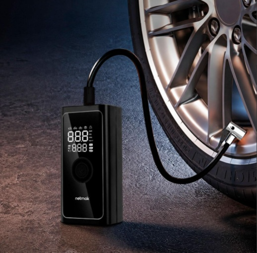 Producto - Compresor de aire/powerbank/linterna -portable -12v/usb-c -150psi max -25L./Min - 1
