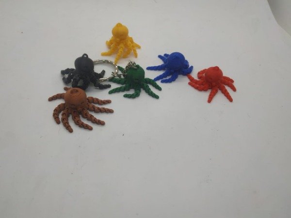 Producto - Llavero pulpo mini articulado