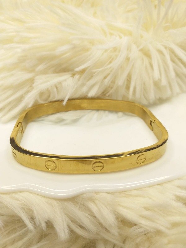 Producto - Esclava Love tipo Cartier Dorado