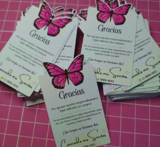 Producto - 100 Tags Personalizados (Corte Clásico / Silueta) - 13