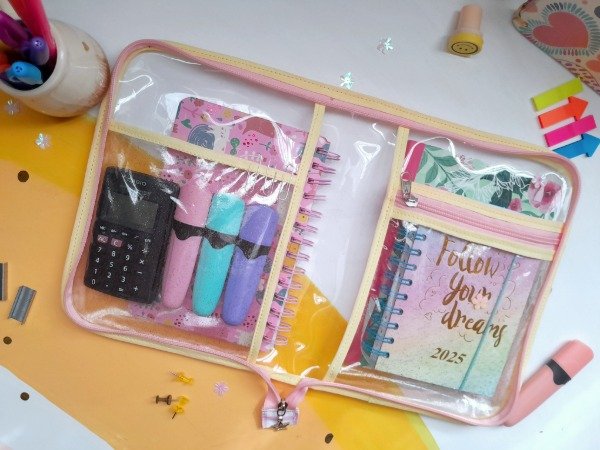 Producto - Estuche Organizador A5 Salmon