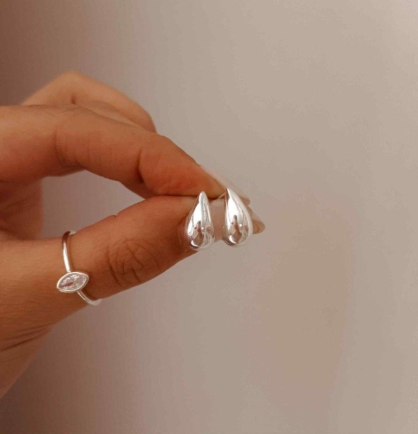 Producto - Aros Drop Lisas (par)