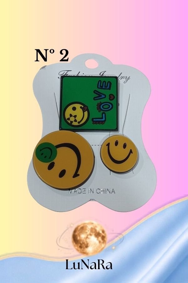 Producto - Pines Pack X 3u. - 1
