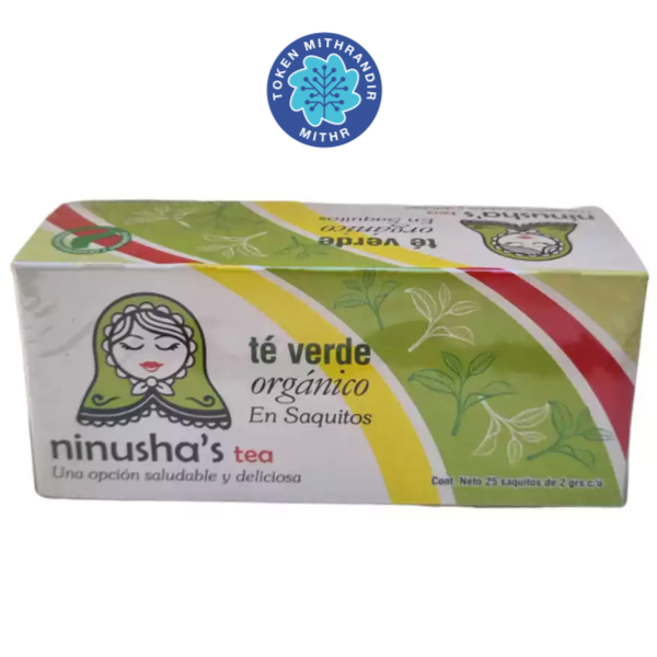 Producto - Té Verde Orgánico certificado en saquitos x 25 u