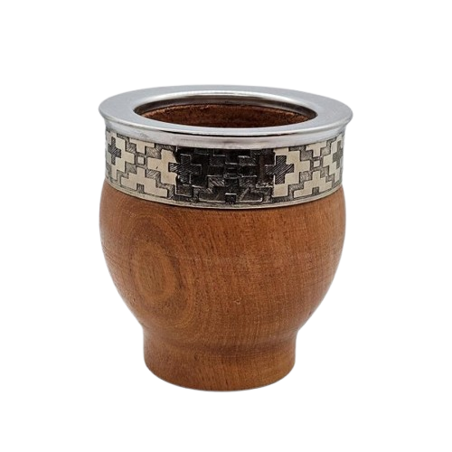 Producto - Mate Torpedo Imperial de Algarrobo virola de acero.