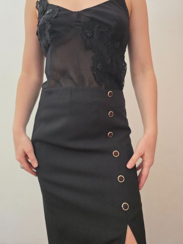 Producto - Falda Botones al Frente