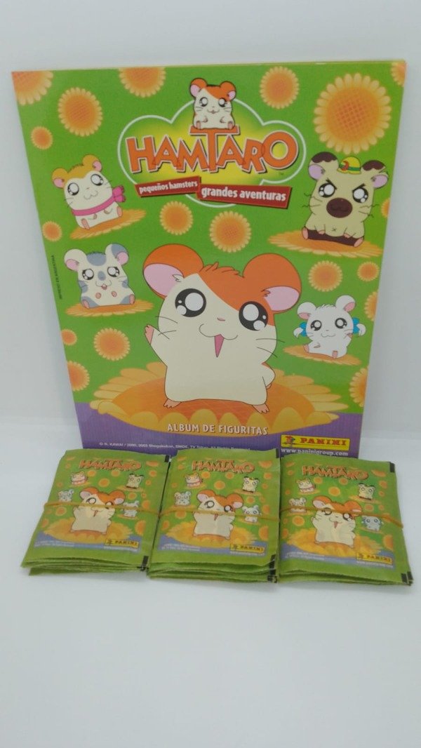 Producto - Álbum + sobres - Hamtaro