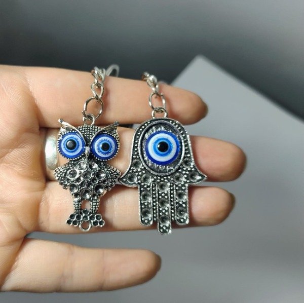 Producto - LLAVERO DE OJO TURCO COMBINADO