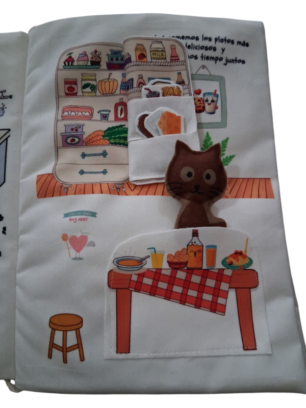 Producto - Libro Sensorial " Mi Casita " - 2