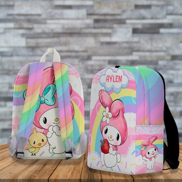 Producto - Diseño Digital / Plantilla Para Mochila Full Print De Melody