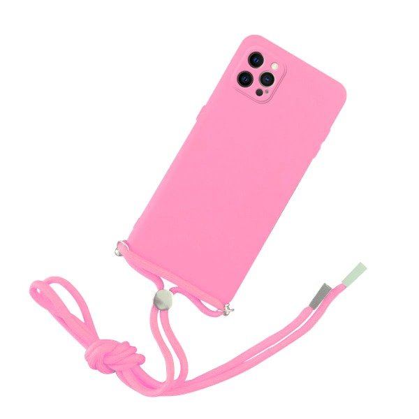 Producto - funda iPhone 11 pro sin logo de silicona rosa