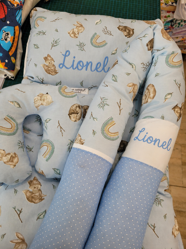 Producto - Kit colchoncito, nidito simple y cuellito - 1