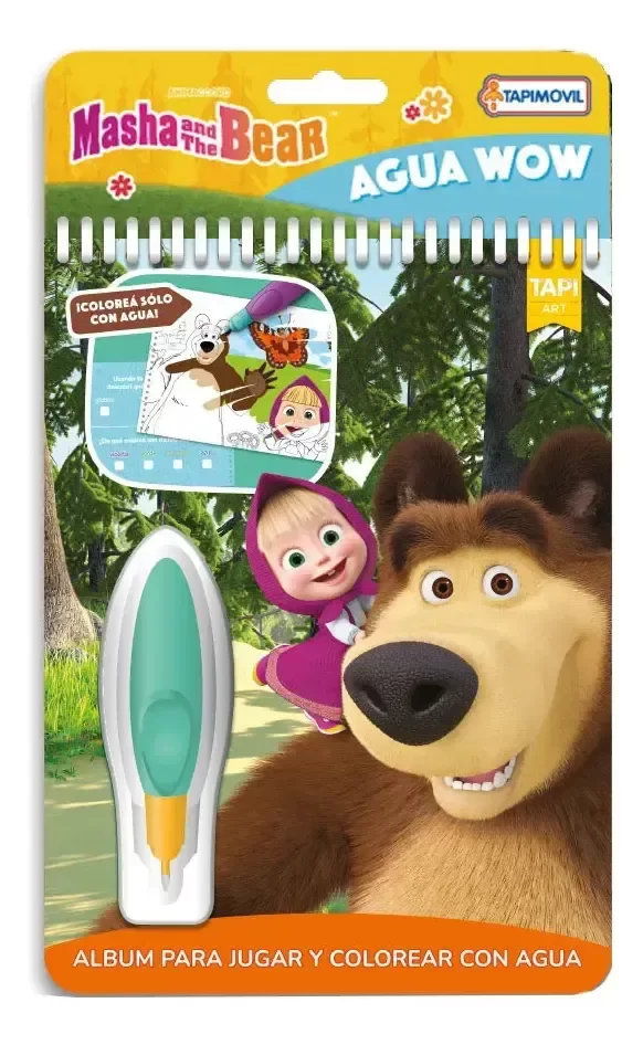 Producto - Agua Wow: Masha Y El Oso