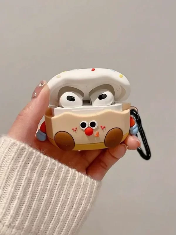 Producto - Auriculares inalambricos Bluetooth - Pastelito con carita - 2