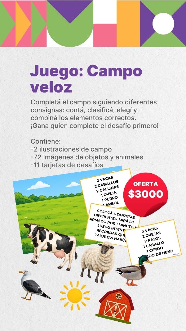 Producto - Campo veloz