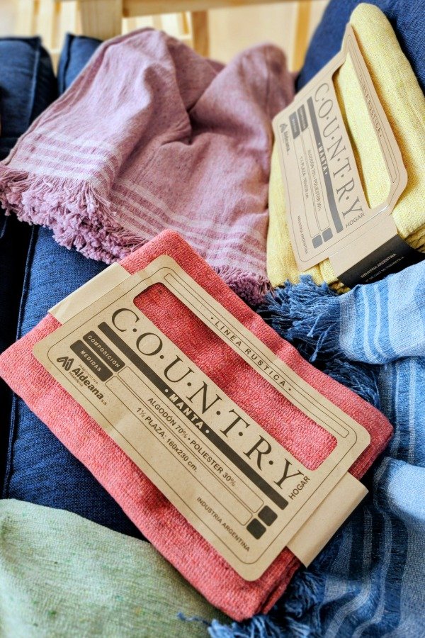 Producto - Manta rustica Country